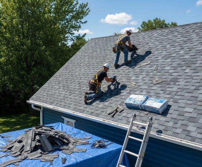 Asphalt Roof Replacement in Sullivan County, NH