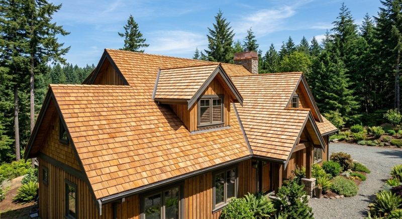 Cedar Roof Installation in Cornish, NH