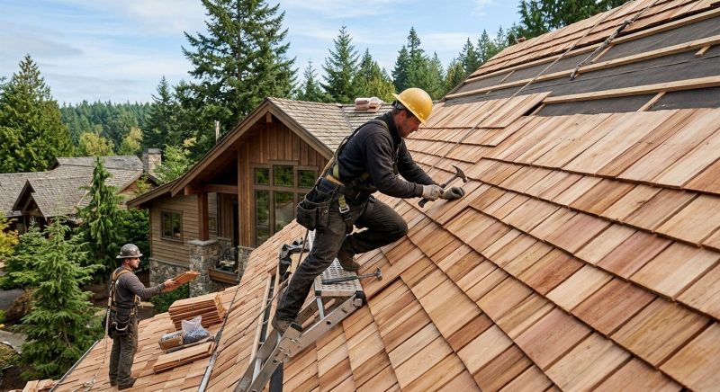 Cedar Roof Installation in Grafton County, NH