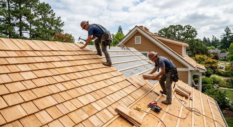 Cedar Roof Installation in Lyme, NH