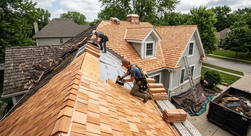 Cedar Roof Replacement in Windsor, VT