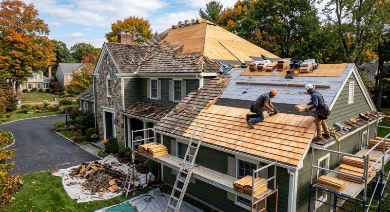 Cedar Shingles Replacement in Bethel, VT