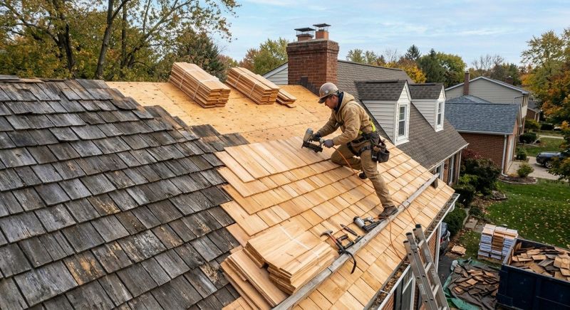 Cedar Shingles Replacement in Lyme, NH