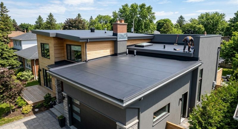 Epdm Roof Installation in Killington, VT