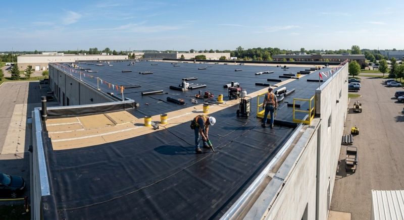 Epdm Roof Installation in Pittsfield, VT