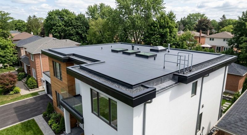 Flat Roof Installation in Pittsfield, VT