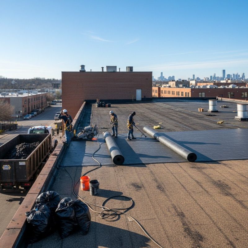 Flat Roof Replacement in North Hartland, VT