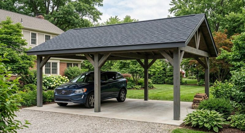 Garage Roof Installation in Woodstock, VT