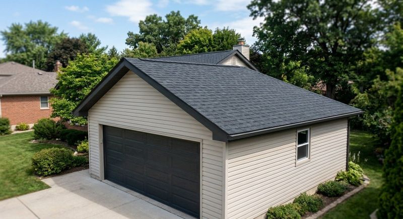 Garage Roof Installation in Woodstock, VT