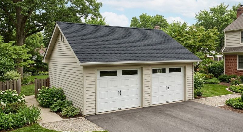 Garage Roof Installation in Woodstock, VT