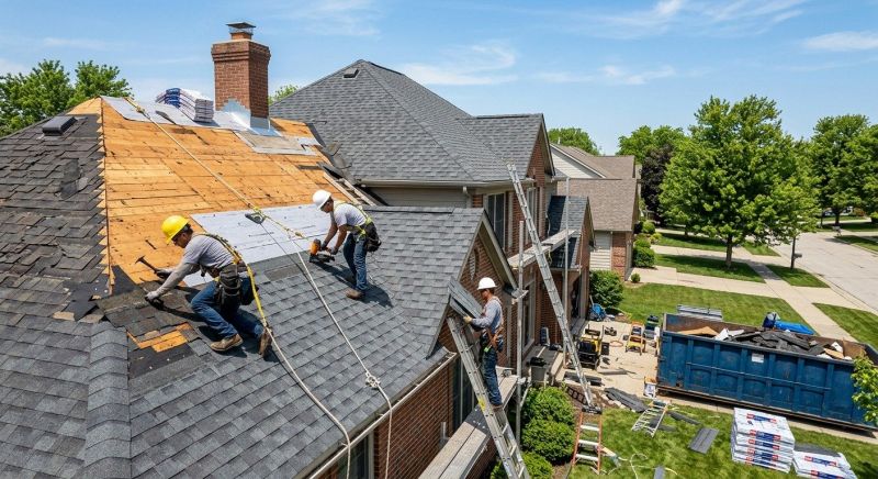 Residential Roof Replacement in Springfield, VT