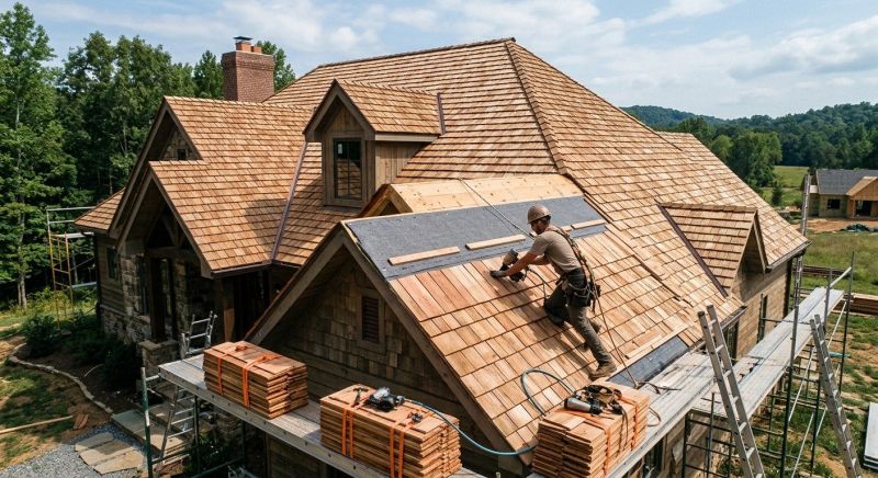 Shake Roof Replacement in Brownsville, VT