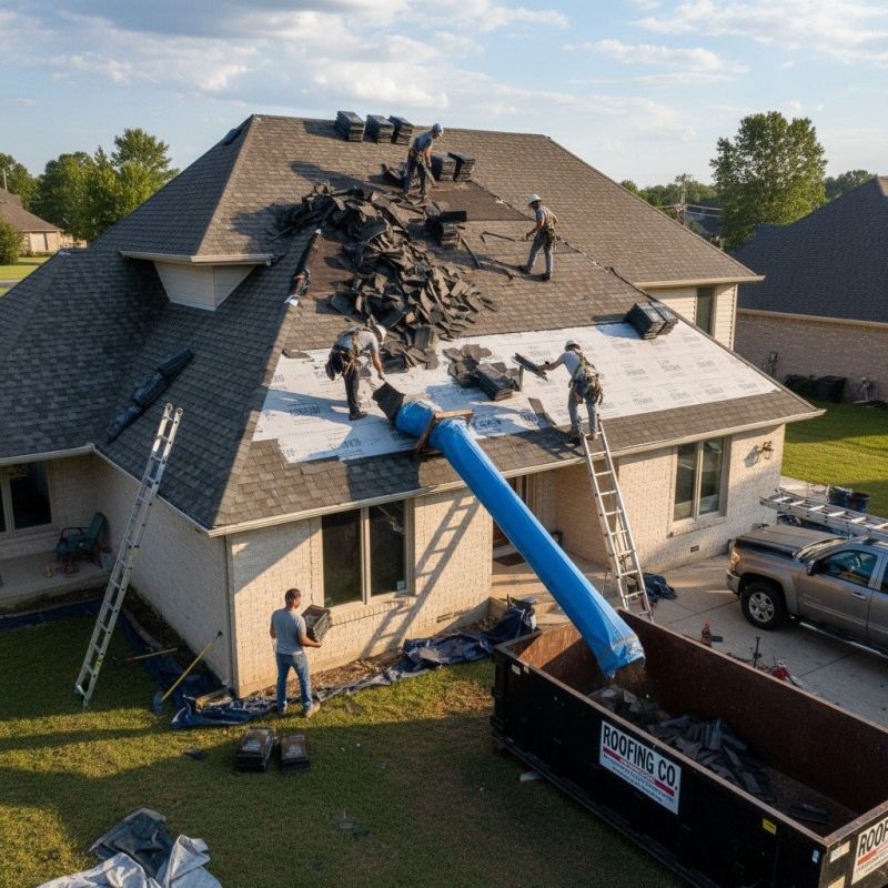 Shingle Roof Replacement in Woodstock, VT
