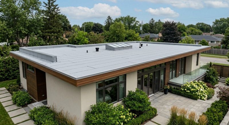 Single Ply Roof Installation in Windsor, VT