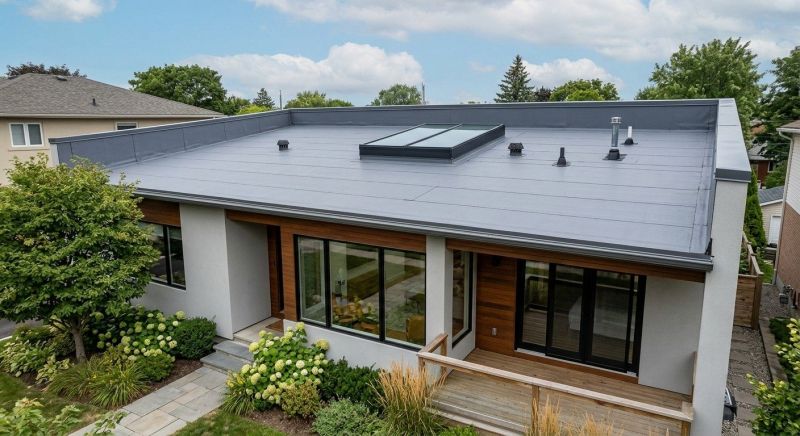 Single Ply Roof Replacement in Brownsville, VT