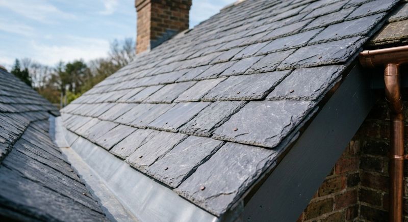 Slate Roof Construction in East Thetford, VT