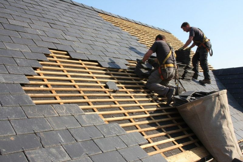 Slate Roof Replacement in Chester, VT