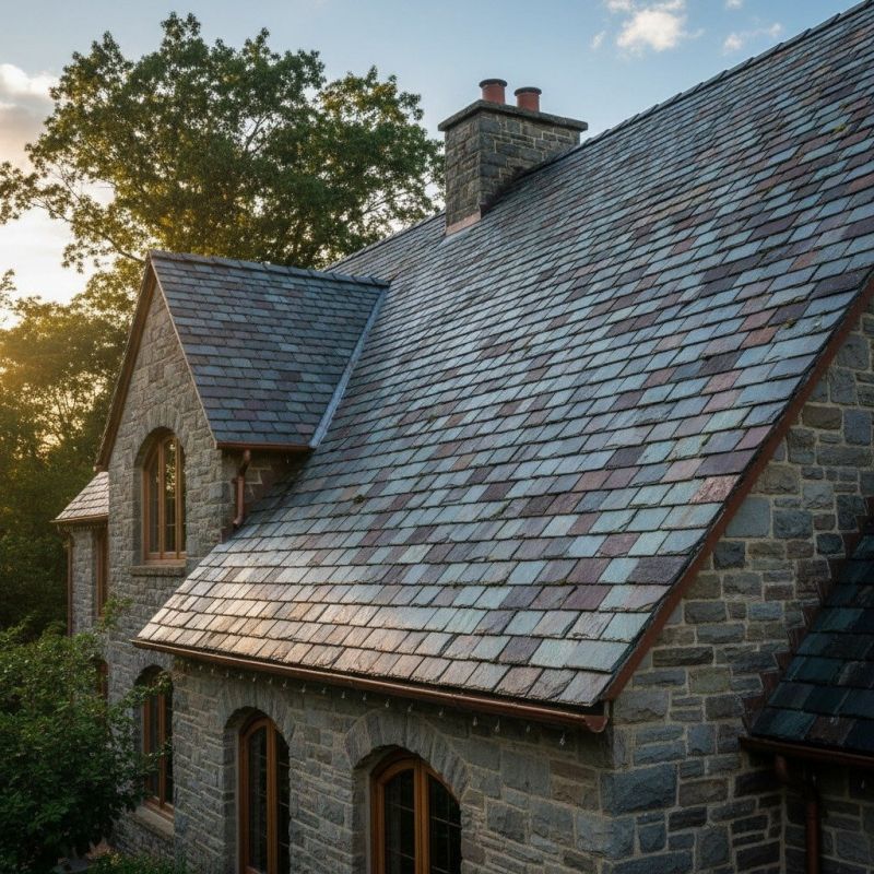 Slate Roof Replacement in Cornish, NH