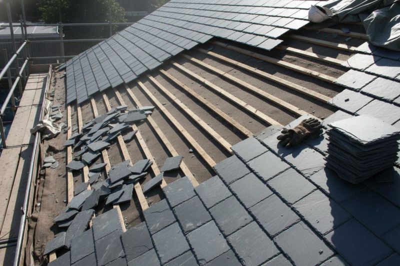 Slate Roof Replacement in Hartland, VT