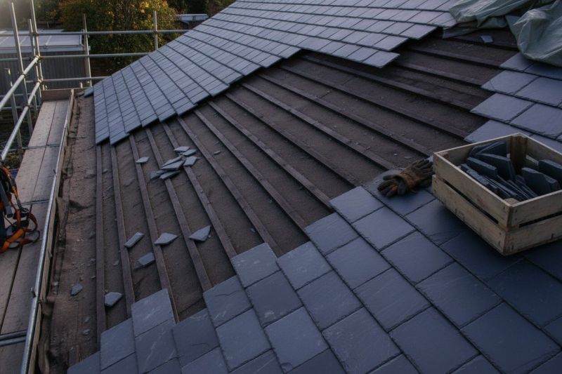 Slate Roof Replacement in Orange County, VT