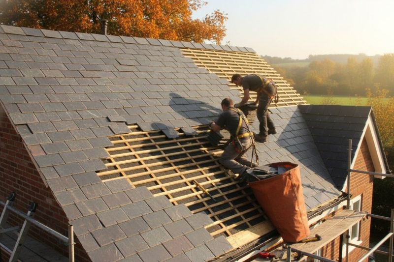 Slate Roof Replacement in Springfield, VT