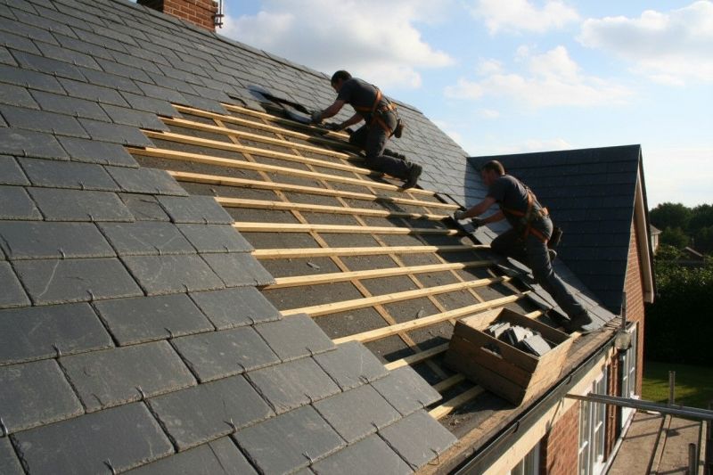 Slate Roof Replacement in West Hartford, VT