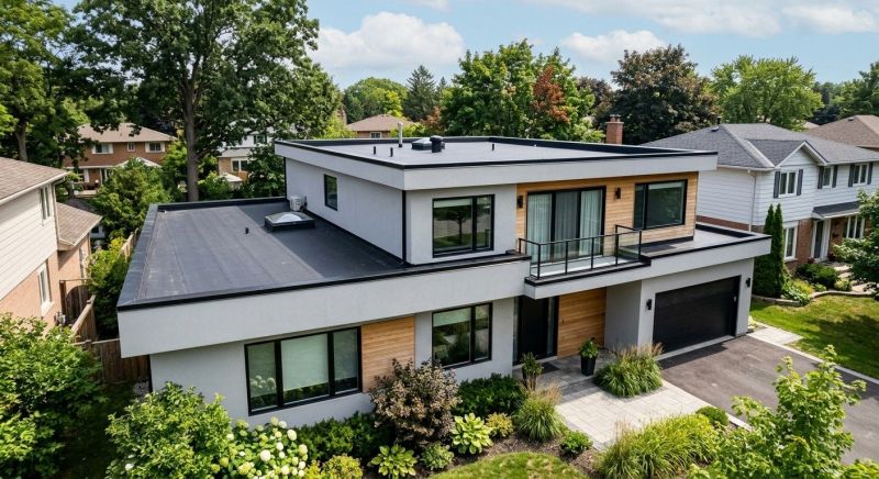 Tpo Roof Construction in Woodstock, VT