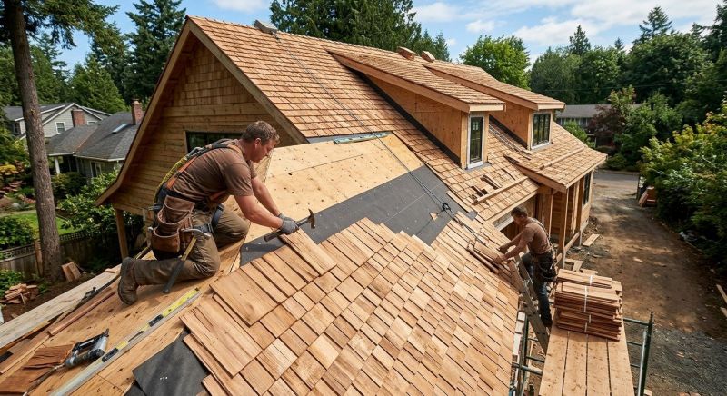 Wood Roofing Installation in East Randolph, VT