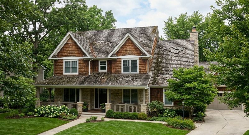 Wood Shake Roof Replacement in Norwich, VT